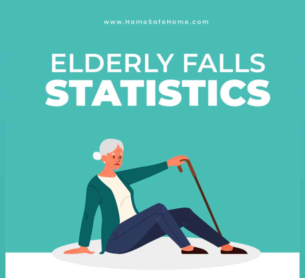 elderly falling infographics