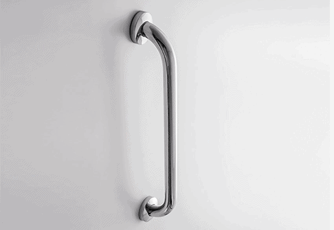 Shower Grab Bars Placement - One Point Partitions